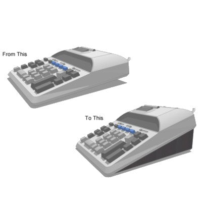 Dr. Handy's Large Calculator and device wedge 3"x9"x12"