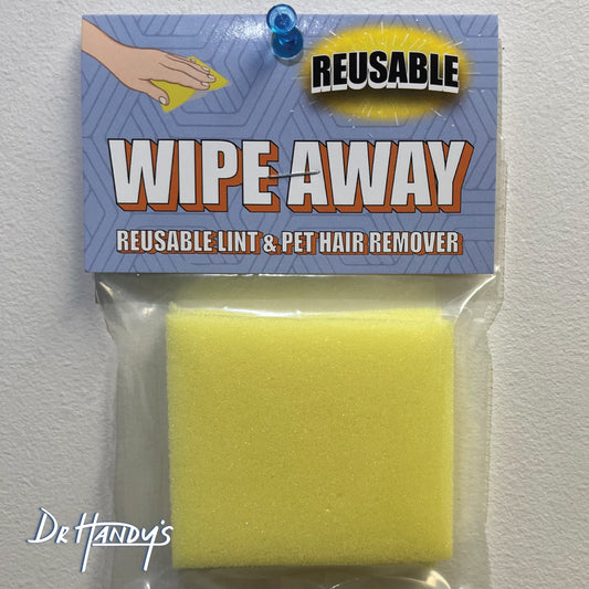 Wipe Away - Better than Lint Roller - Reusable Lint remover -Made in the USA